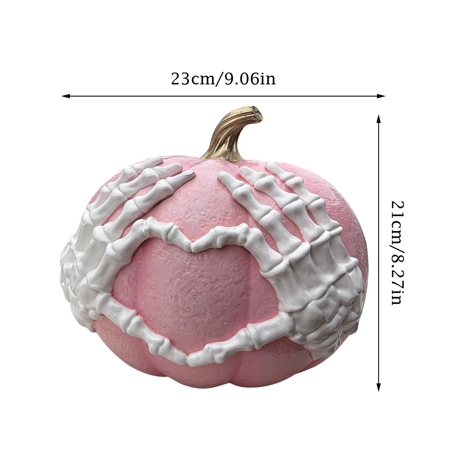 

Resin Creative Set Outdoor Courtyard Home Atmosphere Ornaments Fake Pumpkin Halloween Gothic Fall Decor Tabletop Decoration One Size