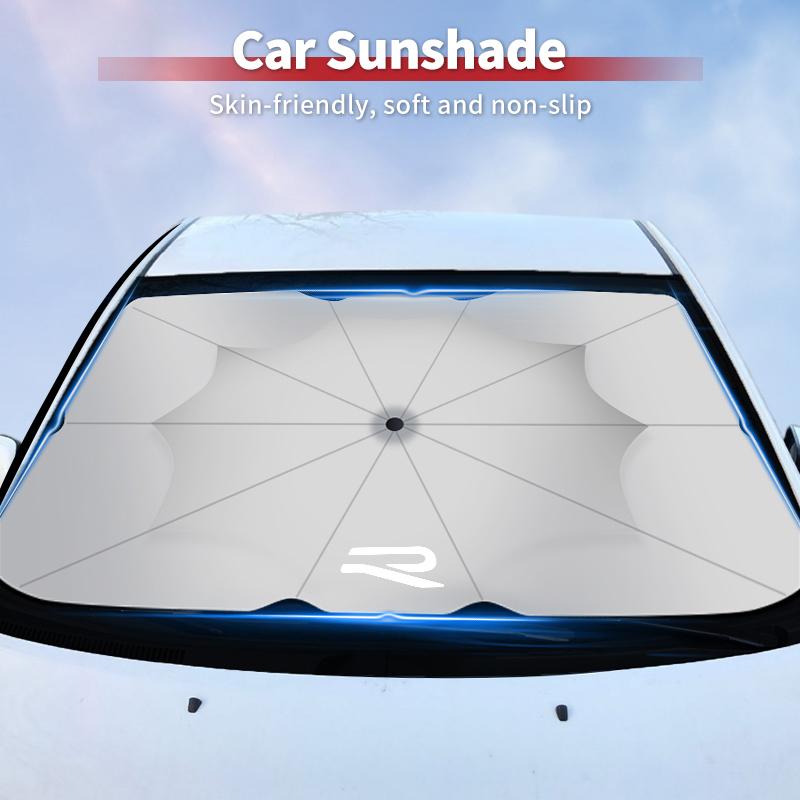 LEG1 Car Front Windshield Sunshade Umbrella Summer Sun Protection For VW R Magotan Passat Tiguan Scirocco Golf 5 7 Polo Jetta Sagitar