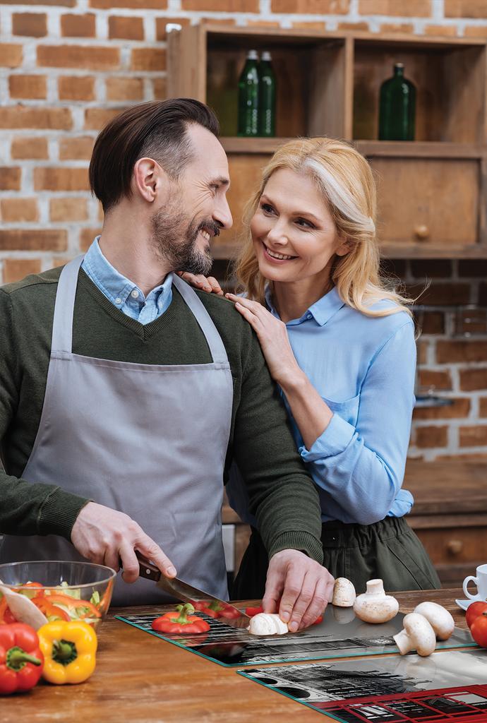 SZKLANA PŁYTA OCHRONNA NA KUCHENKĘ 90x52 LONDYN