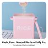 Rice Storage Container with Scoop Airtight for Pantry
