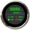 85mm 6 In 1 Multi-Function Tachometer Fuel Gauge Water Temp Oil Pressure Voltmeter LCD Display For Marine Boat Car 12V24V