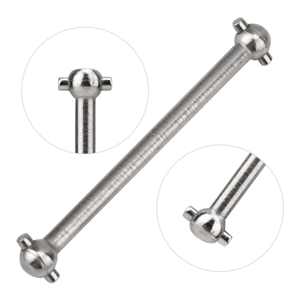 4PCS RC Accessory Metal Dog Bone Drive Shaft for WLtoys 1 18 RC Car Parts