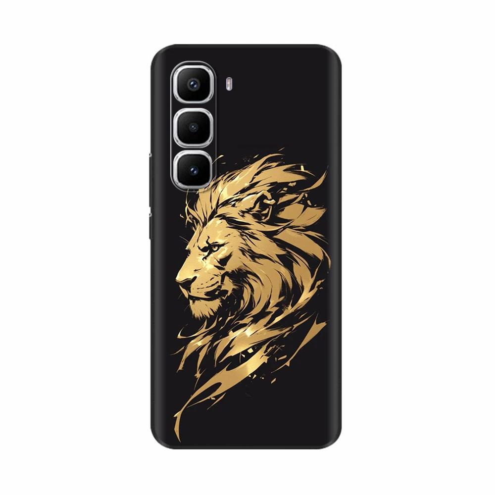 For Infinix Hot 60 Pro Plus Case Phone Shell Cool Animals Luxury Girly Soft Silicone Cover For Infinix Hot 60 Pro Cartoon Cases