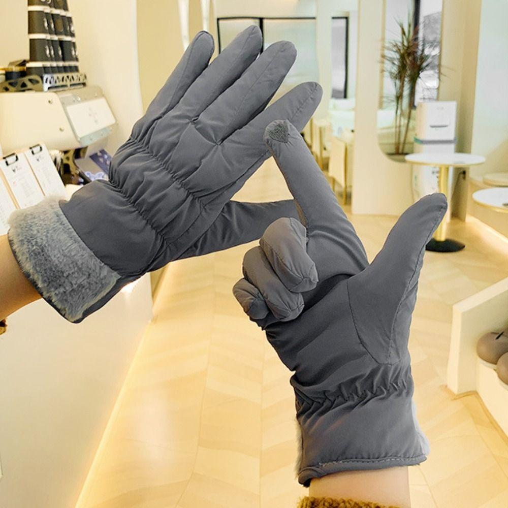 Windproof Cycling Gloves Non-slip Winter Gloves Fashion Riding Gloves