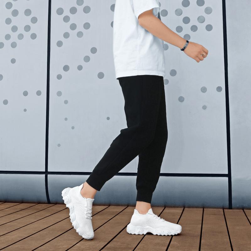 Men Casual Sport Shoes Breathable Lightweight Sneakers Outdoor Mesh Black Running Shoes Athletic Jogging Tenis Walking Women