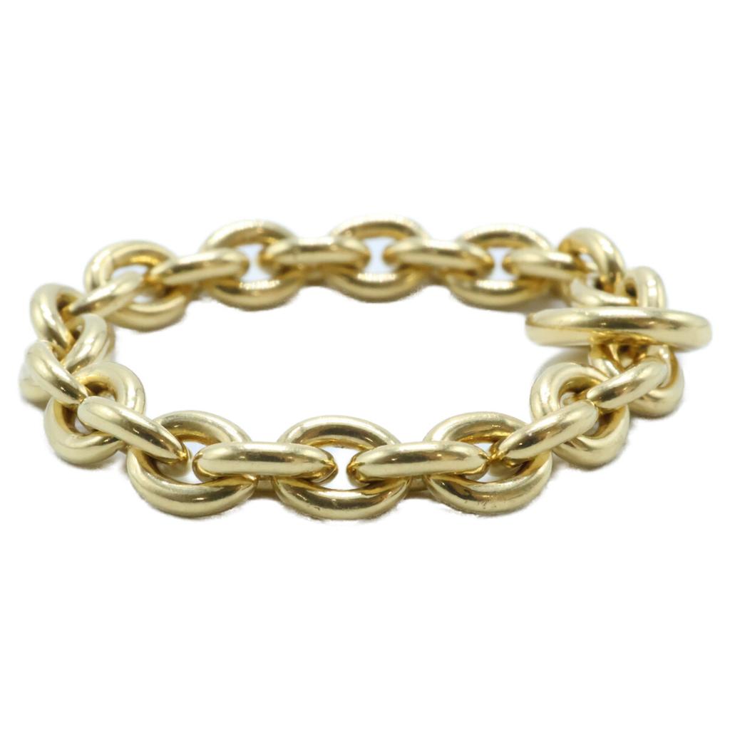 HIROTAKA K18 AB127GMR ALL ABOUT BASICS L Chain Ring Ring Yellow GoldUsed