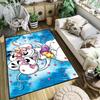 D-diddl kleiner Teppich Anti-Rutsch Küche Cartoon lustig Maus Kunst Schlafzimmer Handgefertigt getufteter Teppich niedlich Wohnzimmer Eingang Dekoration