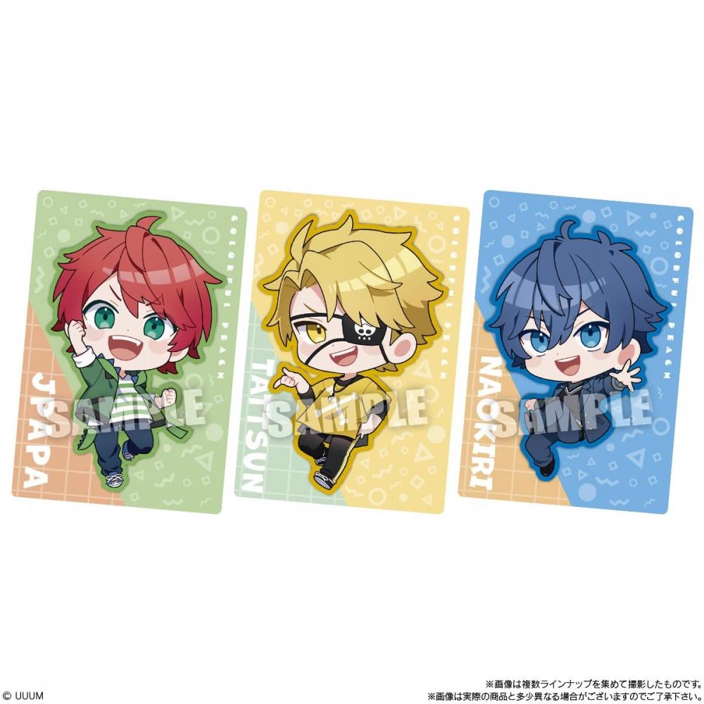 Bandai Bunte Pfirsichwaffeln (20 Teile) SüßigkeitenspielzeugWaffeln (gebackene Süßigkeiten) (Buntes Pfirsich-Karapichi)