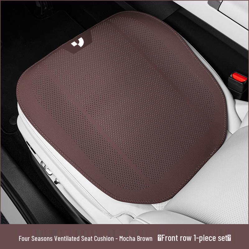 Jiyue Cars Lychee Pattern Perforated Seat Cushion - All-Season Universal for Jiyue 01, 07, and SIMUcar