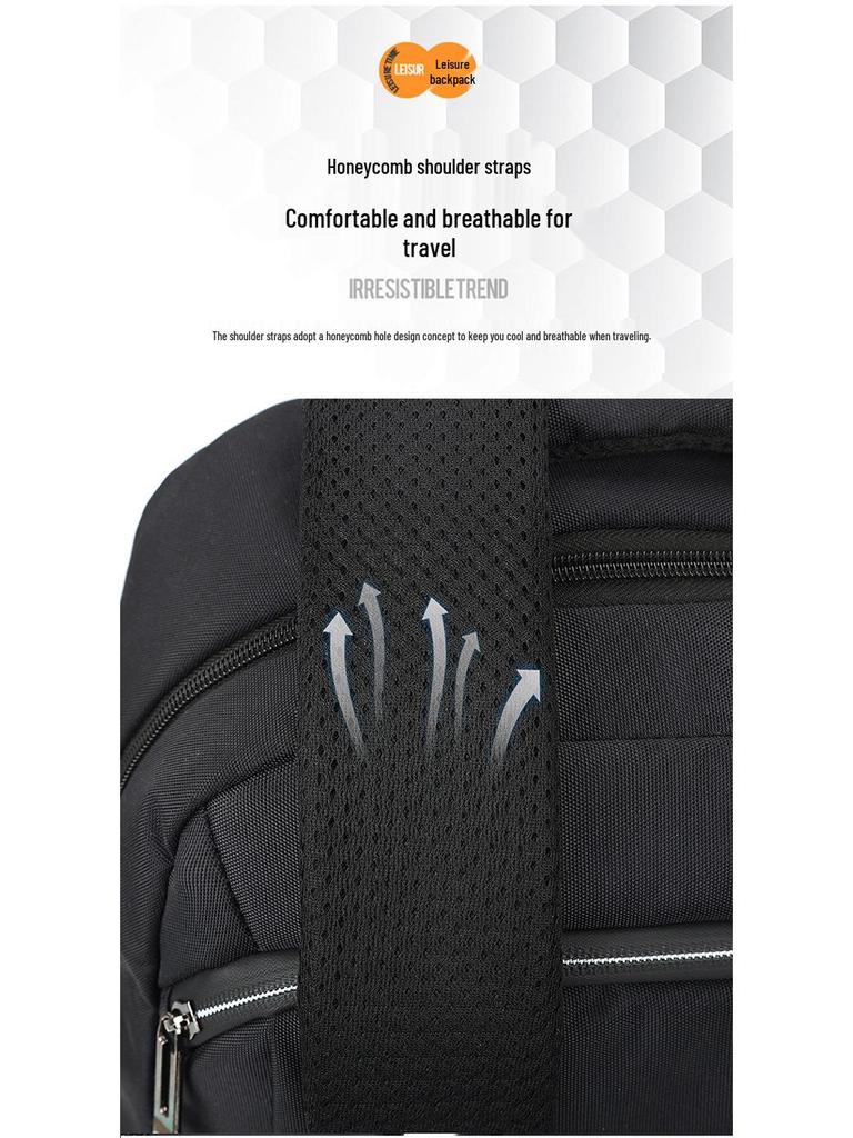 Men's Large Capacity School & Travel Backpack