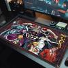 Anime Overlord Color Mouse Pad Large Gaming Table Cushion Non-slip Laptop Tablet Big Mousepad XXL Mat Mini PC Playmat With Lock Edge