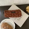 Pencil Case Vintage Flowers Pen Box Bag Student Big Capacity School Supplies Gift Pencilcases
