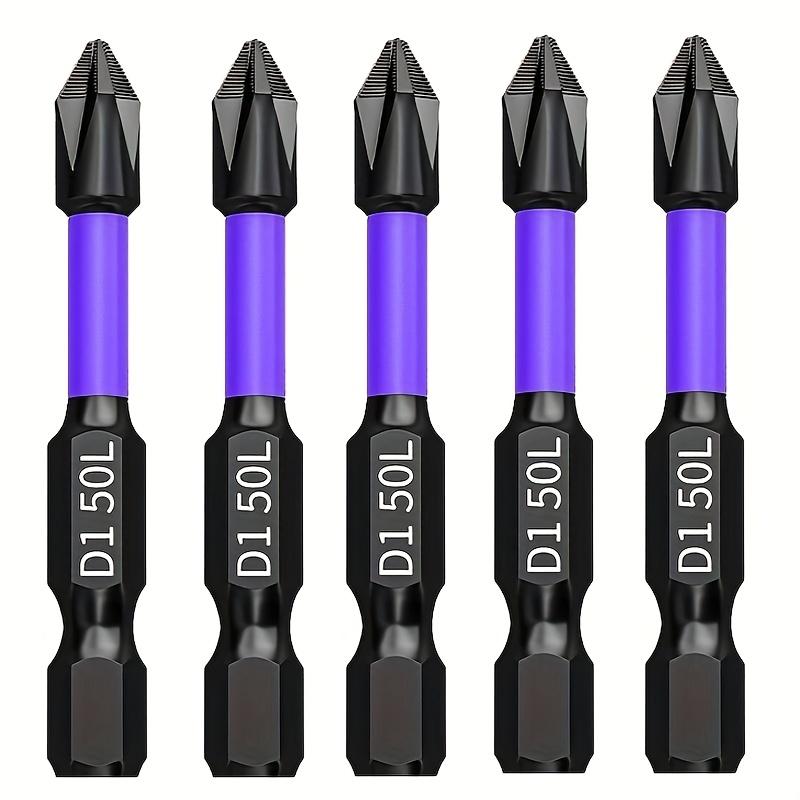 Premium Phillips Screwdriver Bit - Strong Magnet, Non-Slip, High Hardness Tungsten Steel, Electric Screwdriver Tool, Hexagonal