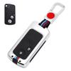 Key Case for Honda Smart Key Case Key Cover 2 Button Zinc Alloy Silicone Honda Exclusive Design for HONDA Stepwagon Accord Elysion Insight Key Holder