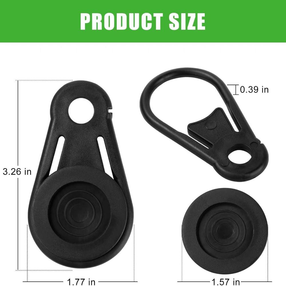 Heavy Duty Shade Clips, 20 Pcs , Sun Shade Clips & Clamps for Anti Bird Netting, Garden Netting Accessories