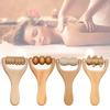 1Pcs  Wooden Massage Roller, Multi-Functional Body Roller For Cellulite Reduction, Eases Muscle Tension ,Natural Muscle Roller