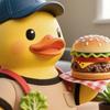 BBQ Duck Figurine Collectible Tabletop Duck Decoration Resin Duck Statue for Shelf Cabinet Bathroom Decor Ducks Enthusiasts Gift