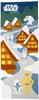 Marushin Tenugui Hand Star Wars Snow Made In 34 X 90 Cm (Japanese Towel), Town, Japan, 2535031800,