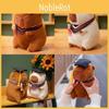 Cartoon Graduation Capybara Plush Toy Soft Doll Graduation Season Student Gift