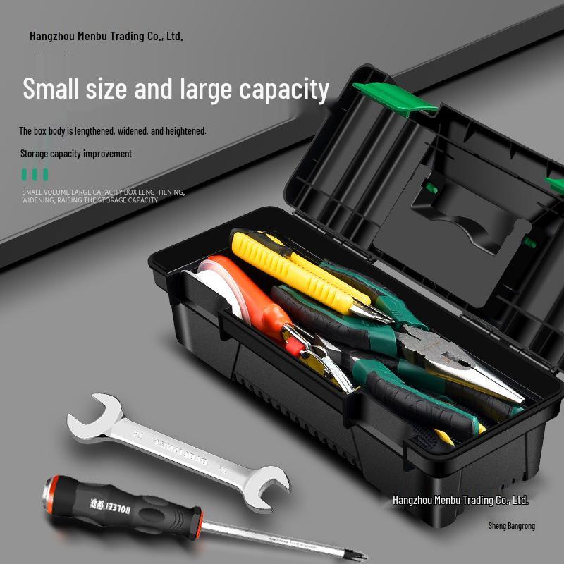 Portable Professional Multi-Functional Toolbox for Home & Vehicle