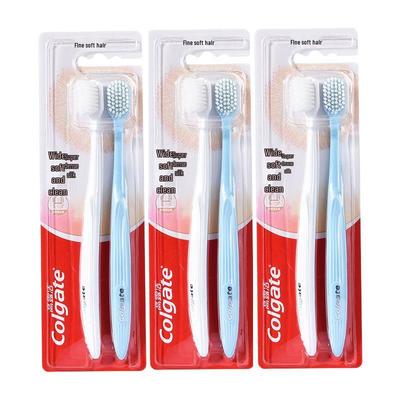 Wide Clean Soft Bristle Toothbrush 6-Pack