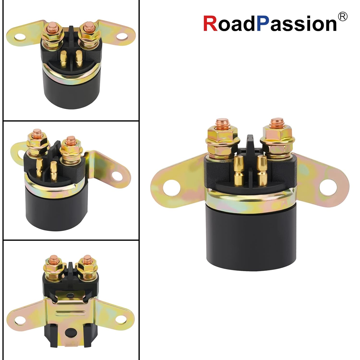 Road Passion Starter Solenoid Relay for Arctic Cat 250 300 2x4 4x4 1999-2005/ Suzuki King Quad 300 LTF300 1999-2000 LT-F4WDX King Quad 1991-1998