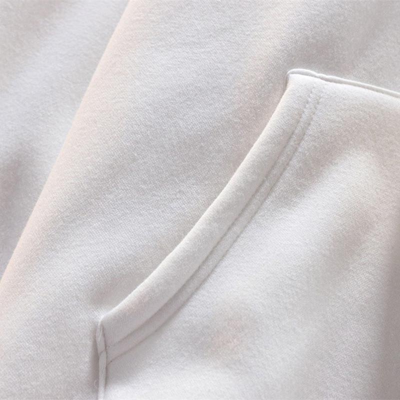 Hanorac pentru femei, punk, gotic, lanț, imprimat cu inimă, hanorace, îmbrăcăminte de stradă supradimensionată, hip hop, trening alb, haine de top pentru femei