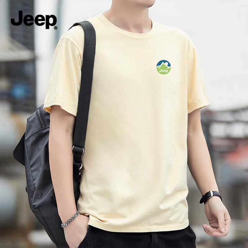 JEEP Men s Ice Silk Short-Sleeve T-Shirt XL