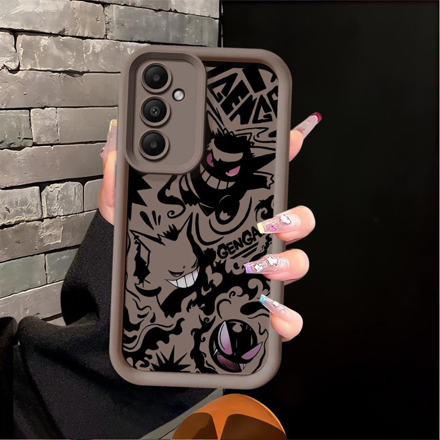 

Case for Samsung Galaxy A50 A14 A11 A05 A20 A15 A16 A06 A13 A30 A04 A17 A12 A07 Phone Cover Funny Pokemon Gengar Galaxy A06 5G