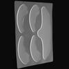 Transparent Forehead AntiWrinkle Patch Household Silicone Eye Wrinkle Smoothing Pad Set