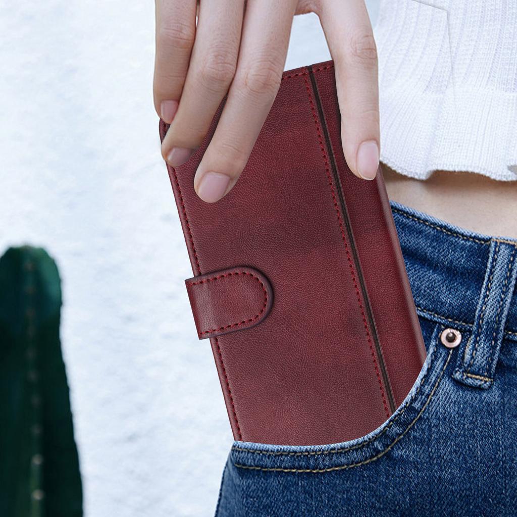 For Nothing Phone (3) 5G Cases Wallet Stand Retro Texture Leather Phone Cover with Lanyard