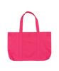 Kijiko Ke906. Angled Pocket Utility Tote Hot Pink