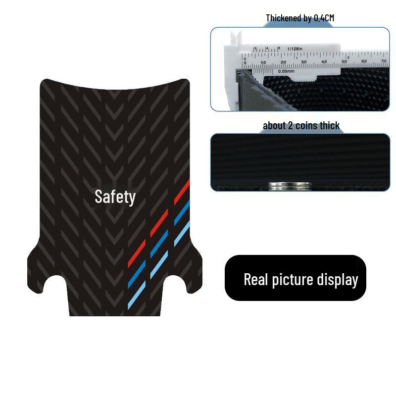 Durable Waterproof Non-Slip Rubber Foot Mats for Yadea Mofang Electric Vehicles