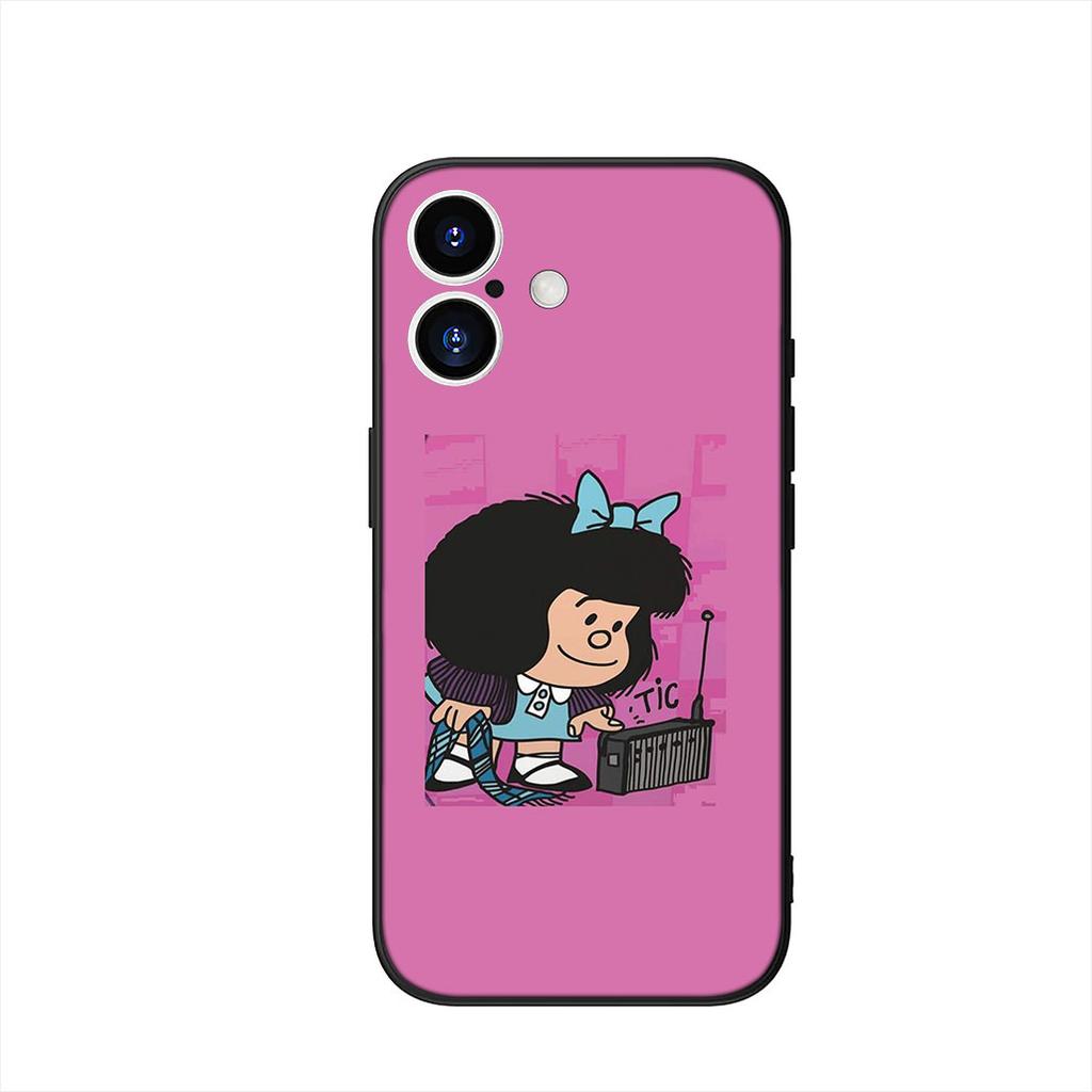 Cute M-Mafaldas Cartoon Case for Motorola Moto Edge 70 60 Fusion 40 NEO 20 Pro G Stylus G56 G96 G71 G73 G41 G42 G50 G51 G52