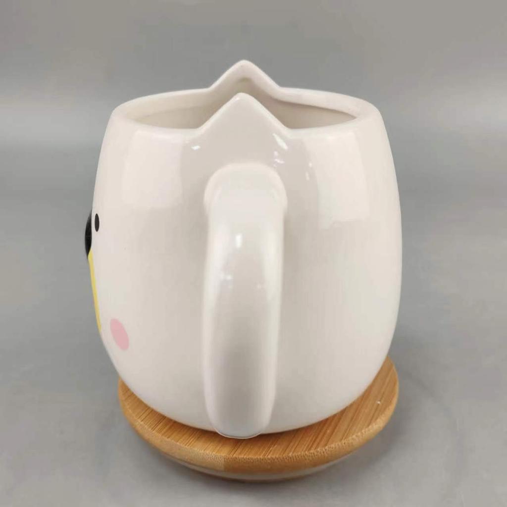 Milk Fufu Bear Mug Cartoon High-looking Ceramic Cup Household Drinking Cup Coffee Cup Breakfast Milk Cup
