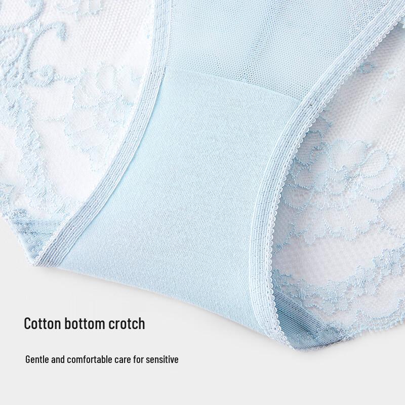 Maniform Women's Embroidered Mid-Waist Briefs