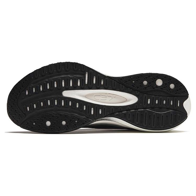 Anta C37 Series 4.0 Shock Absorbing Durable Low Top Running Shoes Men Sneaker Black Silver 912345538-5