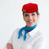 Women Stewardess Costume Accessories Includes Flight Attendant Hat Brooch Pin Scarf Sunglasses Earrings Gloves