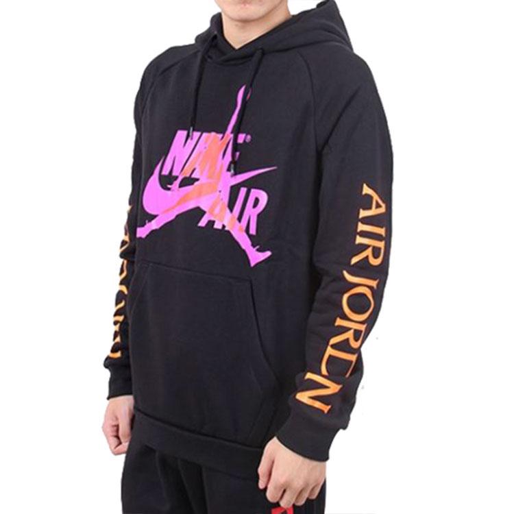 Jordan Jumpman Classics Fleece Pullover Hoodie Men Hoodie Black BV6011-011