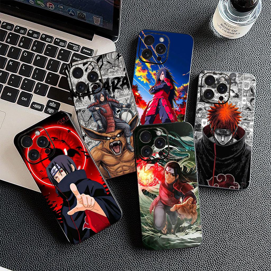 Cover for Apple iPhone 12 13 Pro XS Max Mini ProMax X XR Air 13Pro Casing Phone Case Itachi Uchiha Madaras Narutos Akatsuki