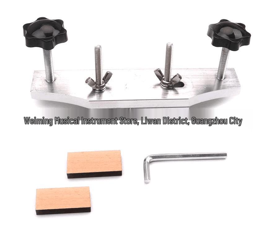 Werkzeug zum Einpressen von Griffbrett-Einlagen für E-Gitarren und Bässe