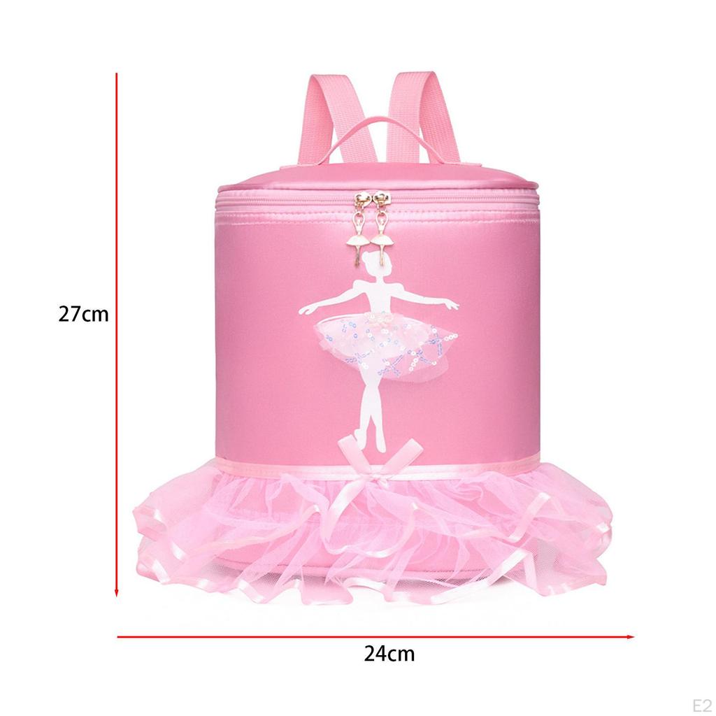 Ballet Dance Bag Portable Lightweight for Latin Dancing Gymnastics Sports