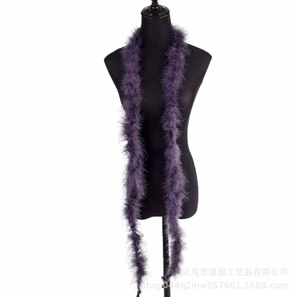 Feather 13G Full Fluff Strips Macaron Colored Turkey Fur Clothing Accessories Diy Fluff Strips