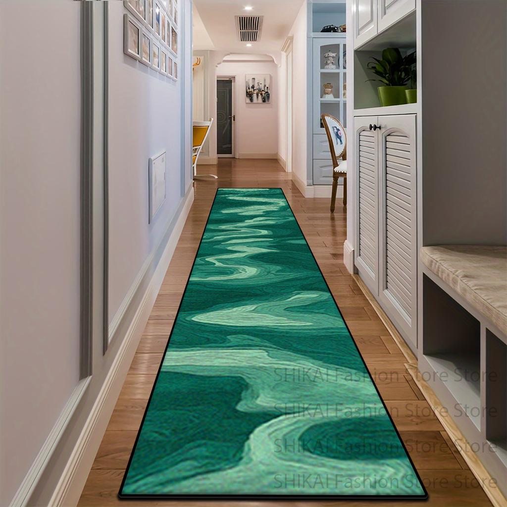 Abstract Easy Clean Long Corridor Carpet Runner Light Luxury Floor Mats Room Doorway Decor Carpets Home Living Room Hallway Rugs