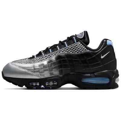 X PALACE Air Max 95 Χαμηλό Top Αερόσολα Αθλητικά Παπούτσια Casual Unisex Silver Bullet, Ασημί Μαύρο IQ7708-095