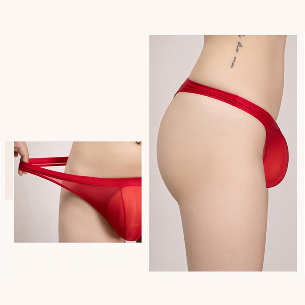 Breathable Men Underwear Comfy Fashion Low Rise Oil