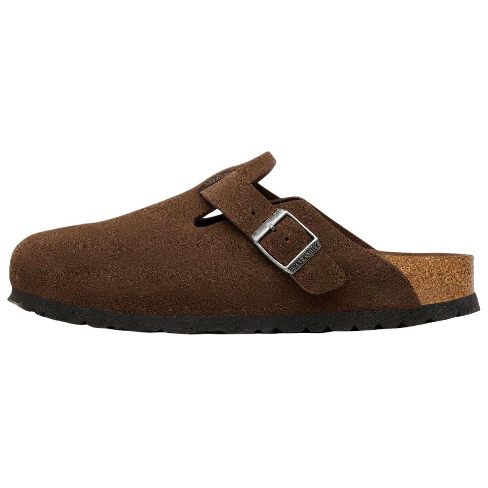 Birkenstock Boston Повседневные ретро клоги Унисекс клоги Коричневые 1031637 36