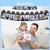 Theme Father Day Hat Pattern Creativity Paper Photo Banner Party Prop Decoration