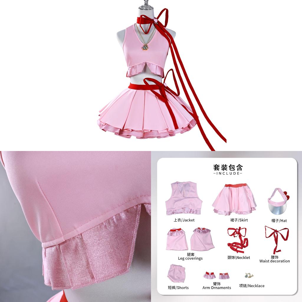 Shugo Chara Hinamori Amu Cosplay Uniform With Soft Polyester For Summer Events