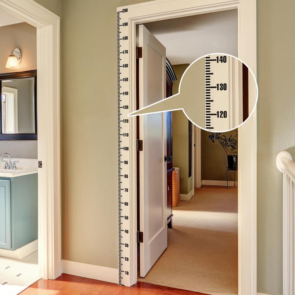 Kinder Wandaufkleber Messindikator Lineal Aufkleber Höhenmessung Kinder Höhenmessung Wanddeko für Schlafzimmer